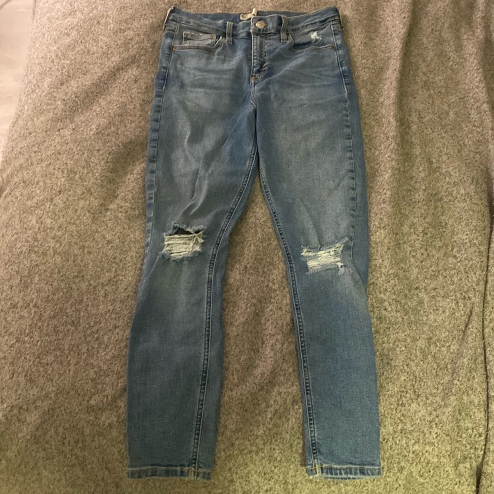 Topshop Moto Jamie skinny jeans- size W28 L30 - super comfy
